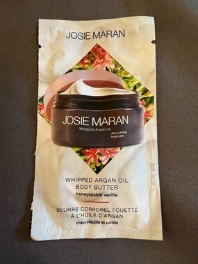 🎁 FREE W Bundle Josie Marian Whipped Argan Oil Body Butter Honeysuckle Vanilla